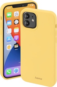 HAMA, Hama - Cover ''MagCase Finest Feel PRO'' für Apple iPhone 12/12 Pro, Gelb, 