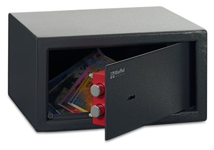 Rieffel, Rieffel Security Box VT 165 Tresor, RIEFFEL SWITZERLAND Security Box VT-SB 165 165x315x250mm anthrazit
