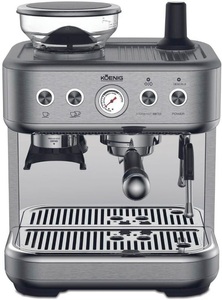 Koenig, KOENIG Baressa - Espressomaschine (Edelstahl), Koenig Baressa B03216 Siebträgermaschine Edelstahl