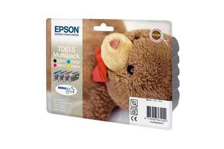 Epson, Epson T06154010 Multipack Tintenpatrone, Epson Tintenpatrone, farbig, Foto Pack, Pigment, C13T06154010