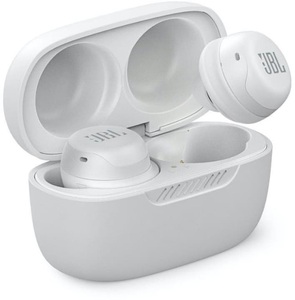 JBL, JBL Live Free NC+ Bluetooth® HiFi In Ear Kopfhörer In Ear Noise Cancelling, Headset Weiß, Kopfhörer Live Weiss