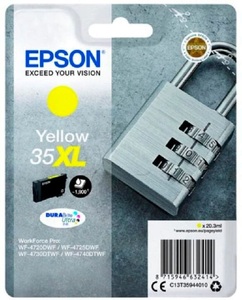 Epson, Original Tintenpatrone yellow Epson No. 35XL, T359440, Epson Tintenpatrone, gelb, T359440, (1'900 Seiten)