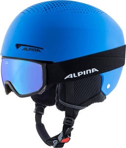 Alpina, Alpina Zupo Set & Scarabeo Jr - Blue Matt, Alpina Zupo Set & Scarabeo Jr - Blue Matt (Grösse: 48-52)