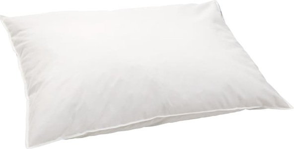 Micasa, Flaches Kopfkissen mit Federn PRIMO medium, Micasa, Federn-Kopfkissen PRIMO medium