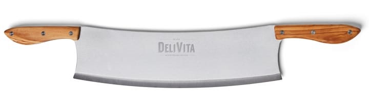 DeliVita Pizzaschneider Olivenholz