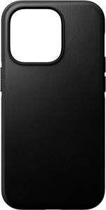 Nomad, Nomad - iPhone 14 Pro MagSafe Echtleder Hülle Rugged Case (NM01237785) - Schwarz, 