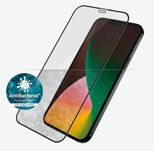 PanzerGlass, Panzerglass Displayschutz Case Friendly Black AB iPhone 12 / 12 Pro, PanzerGlass Displayschutzglas »Displayschutz Case« für iPhone 12, iPhone 12 Pro Mit Rahmen