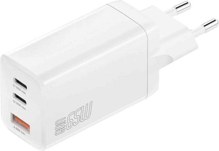 4smarts, 4smarts USB-Wandladegerät PDPlug Trio PD 65W GaN Ladegerät, 4smarts USB-Ladegerät »Dual 65W GaN Weiss«
