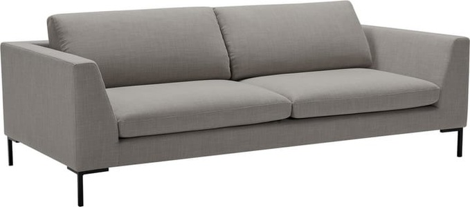 Micasa, 3er-Sofa NEWTON - 220 cm x102 cm x80, Micasa, 