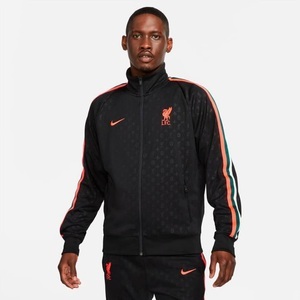 NIKE, Nike Liverpool FC Jacket Fussballjacke schwarz, 