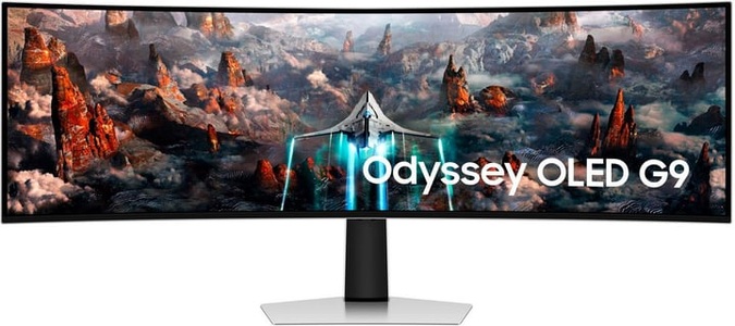 Samsung, SAMSUNG Odyssey OLED G9 LS49CG934SU - Gaming Monitor, 49 