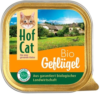 HofCat, HofCat Nassfutter Geflügel, 16 x 100g, HofCat Nassfutter Geflügel, 16 x 100g