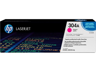Hp, Original Tonerpatrone magenta HP No. 304A, CC533A, Toner magenta 304A (CC533A)
