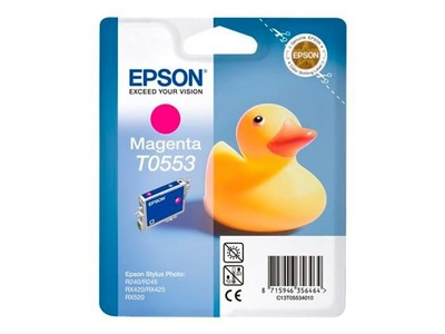 Epson, Epson T055340 magenta Tintenpatrone, Epson Tintenpatrone, rot, C13T05534010, (290 Seiten)