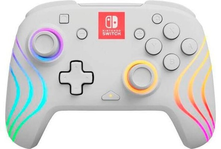 Pdp Official Afterglow Wave White Gaming Controller