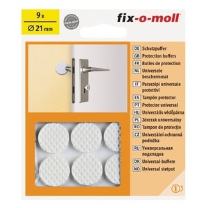 FIX-O-MOLL, Fix-O-Moll Schutzpuffer Ø 21 mm 9 x, Fix-O-Moll Schutzpuffer Ø 21 mm 9 x Universalschutzpuffer