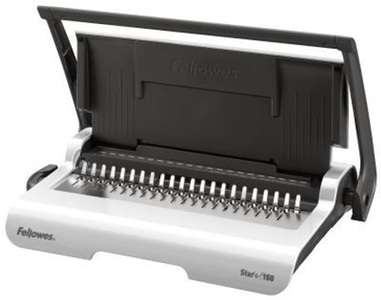 Fellowes, Fellowes Star+ - Bindegerät (Weiss, Schwarz), Fellowes Bindegerät Star+ 150 Seiten