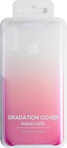 Samsung, Samsung Galaxy A20e Gradation Cover Hardcase Hülle Rosa / Transparent (EF-AA202CPEGWW), Samsung - Hülle EF-AA202CP Galaxy A20e, Rosa