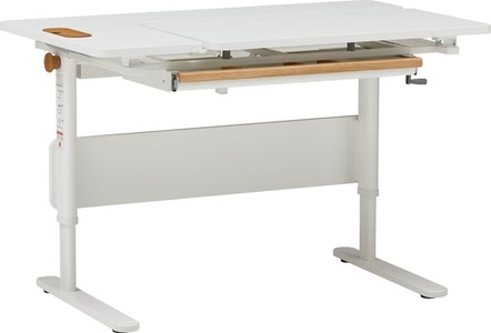 FLEXA, Schreibtisch Linkshänder inkl. Schublade MOBY, Flexa, 