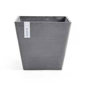 undefined, Ecopot Rotterdam Pflanzentopf, Ecopots Pflanzentopf Rotterdam 50 Grau