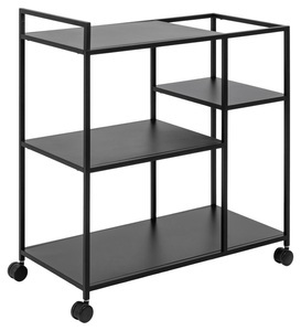 Actona, Actona - Trolley Lua - Schwarz, Servierwagen JAXTON