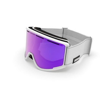 Spektrum, Templet Bio Skibrille, Spektrum Skibrille Templet Bio Essential - Optical White, Brown Multi Layer Blue