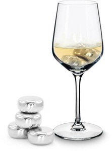 Pulltex, COCKTAIL ICE CUBE INOX Eiswürfel Pulltex, Pulltex Whiskysteine Silber