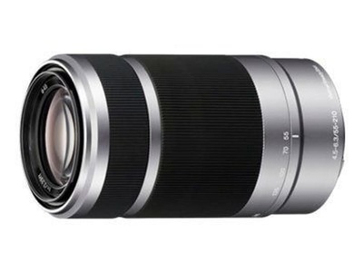 Sony, Sony 55-210mm / 4.5-6.3 OSS Sel-55210 Zoom-Objektiv Silber (Sel55210.ae) Objektiv, SONY E 55-210mm F4.5-6.3 OSS - Zoomobjektiv(Sony E-Mount, APS-C)