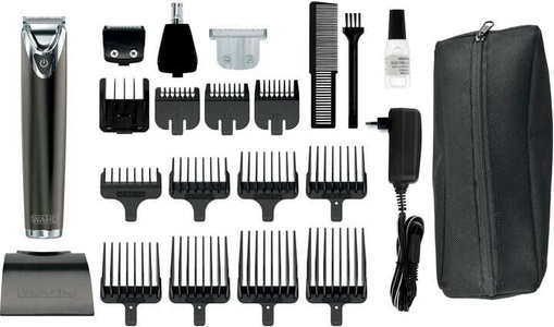Wahl, Wahl 9864-016 - Haarschneider (Schwarz), Wahl 9864-016 Stainless Steel Advanced Lithium Ion+ Trimmer