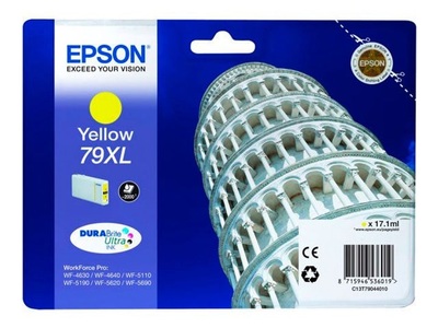 Epson, Epson 79Xl DURABrite Ultra Ink gelb Tintenpatrone, Epson Tintenpatrone, gelb, C13T790440, (2'000 Seiten)