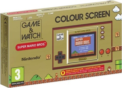 Nintendo, Game & Watch: Super Mario Bros. /D - Spielekonsole - Gold/Rot/Schwarz, Game & Watch Super Mario Bros.