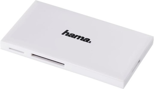 HAMA, Hama USB 3.0 Multi-Kartenlesegerät, Hama 181017 - Kartenleser (Weiss)