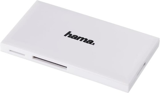 HAMA, Hama USB 3.0 Multi-Kartenlesegerät, Hama 181017 - Kartenleser (Weiss)