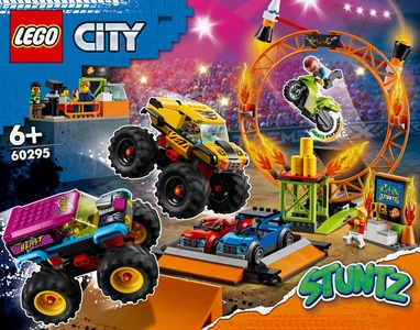 LEGO® GmbH, LEGO® City 60295 Stuntshow-Arena, LEGO® Konstruktionsspielsteine »Stuntz Stuntshow-Arena 6«