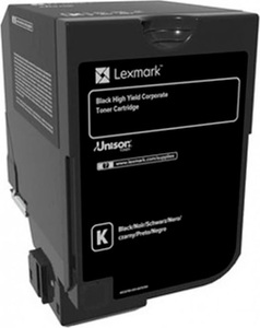 Lexmark, Lexmark 84C2HKE Toner schwarz, Lexmark Corporate - Hohe Ergiebigkeit - Schwarz - Original - Tonerpatrone - LCCP, LRP