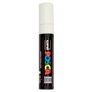 undefined, Uni-Ball uni POSCA PC-17K Marker 1 Stück(e) Weiß Meißel, uni-ball Posca Marker, 15mm, weiss, auf Wasserbasis, PC17K weiss