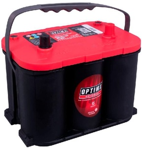 BOSCH - (Automotive Aftermarket), BOSCH - Batterie, Autobatterie Optima RTR4.2 Red Top 12V 50Ah 815A