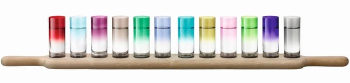Diverse, diverse Gläser-Set Paddle, Paddle Grand Wodka Set Unterteil aus Eiche L77cm - farblic