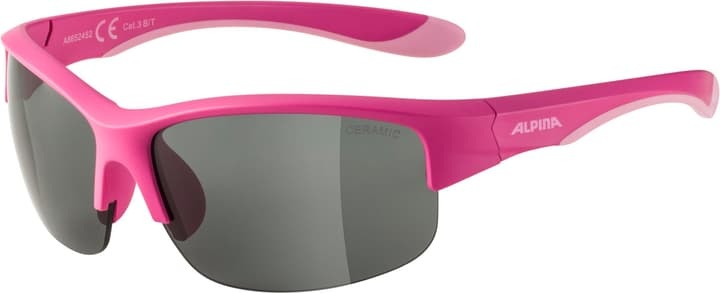 Alpina, Alpina FLEXXY YOUTH HR Sonnenbrillen - Pink Matt Mirror Black, Alpina FLEXXY YOUTH HR Sonnenbrillen - Pink Matt Mirror Black