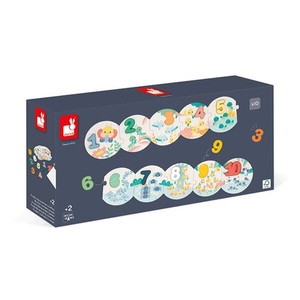 Janod, Janod Pure Puzzle Zahlen Lernspiel, 