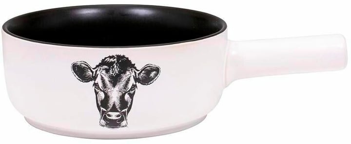 Kadastar, Käsefondue-Caquelon ''Kuh'' Ø 22cm, Kadastar Fondue-Caquelon Kuh E22 Weiss