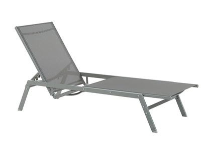 Beliani, Beliani Portofino Sonnenliege, Beliani - Liege aus Aluminium Modern PORTOFINO, One Size, Gelb Bunt