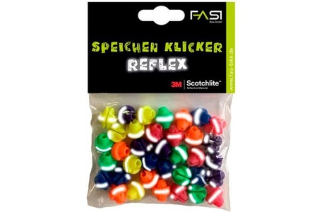 fasi, FASI Speichen-Reflektoren Klicker Reflex, Fasi Speichenreflektoren Klicker | 36 Stück