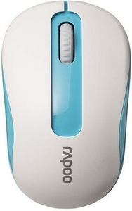 Rapoo, Rapoo M10 Plus Maus, Rapoo Optical Mouse M10+, blue, 2.4G, wireless, 17301