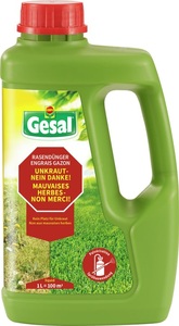 Gesal, Gesal Rasendünger Unkraut-Nein danke (1 Liter), Gesal Rasendünger Unkraut-Nein danke (1 Liter)