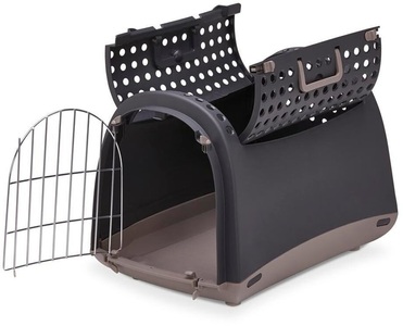 undefined, Linus Cabrio Transportbox braun, Imac Tiertransportbox »Linus Cabrio«