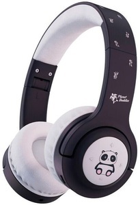 Planet Buddies, Planet Buddies - Kinder Kopfhörer Wireless On-Ear 85dB mit Begrenzter Lautstärke (PBPANHPW) - Pippin the Panda, 