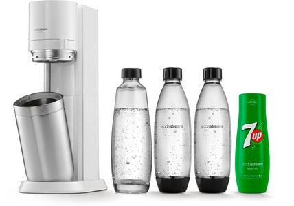 SODASTREAM, Sodastream Wassersprudler Duo 7UP Weiss, 