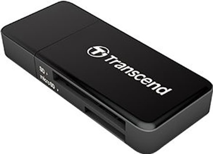 Transcend, Transcend F5 Multi Cardreader Usb3 Black - (Schwarz), Transcend F5 Multi-Cardreader, USB 3.0, black, TS-RDF5K