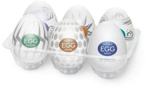 Tenga, Egg Variety 2 6er, Tenga Egg Masturbator 6er Set strong